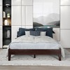 NicBex Wood Twin/Full/Queen Size Platform Bed Frame,Solid Wood Slats Support,6.5" Under Bed Storage,No Box Spring Needed,Noise-Free,Easy Assembly - 2 of 4