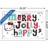 Trends International Hello Kitty: 17 Holiday - Merry Jolly Happy Framed Wall Poster Prints - 3 of 4