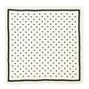Anna-Kaci Fashion Satin Silk Scarf with Polka Dot and Floral Patterns Versatile Accessory - 27.5IN×27.5IN - 4 of 4