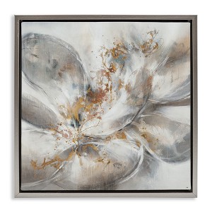 Stupell Industries Abstract Flower Bloom Painting, 25" x 25" - 1 of 4