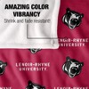 Lenoir Rhyne University Logo Pattern Silky Touch Blanket White 50x60 - 4 of 4
