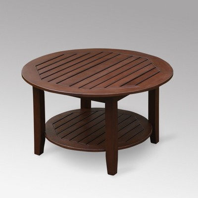 Sopra Wood Patio Coffee Table - Cambridge Casual