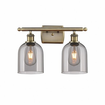 Bella - 2 Light Bath Vanity In Industrial Style-10.5 Inches Tall and 15.5 Inches Wide