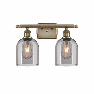 Bella - 2 Light Bath Vanity In Industrial Style-10.5 Inches Tall and 15.5 Inches Wide - 1 of 1