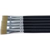 Sax Flat Golden Synthetic Bristle Acrylic Easel Brushes, 1/2 Inch, Pack Of  6 : Target