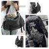 Vintage Canvas Messenger Bag Large Book Laptop Shoulder Bag New (Black, X-Large) - 2 of 4
