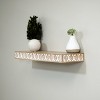 VIP Wood 23.5 in. Brown Aged Wall Shelf - 2 of 4