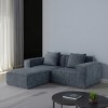 Modular Convertible Sofa Bed, Oversized Sofa Set, Free Configuration Sectional Couch for Living Room or Guest Space-Maison Boucle - 2 of 4