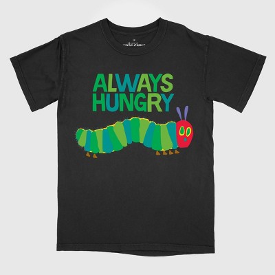 Мужские футболки Eric Carle Men's Eric Carle Always Hungry Caterpillar Graphic T-Shirt - Black M — фото 2