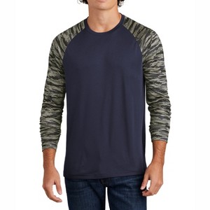 Mafoose Men's Drift Camo Colorblock Long Sleeve Tee - Stylish and Comfortable - 1 of 4