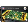 MasterPieces Officially licensed NFL Pittsburgh Steelers Checkers Board Game for Families and Kids ages 6 and Up. - image 2 of 4