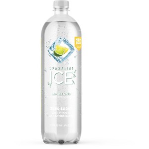 Sparkling Ice Lemon Lime Sparkling Beverage  - 1L Bottle - 1 of 3