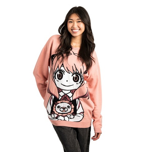 SPY X FAMILY ANYA & CHIMERA Women's OVERSIZED SWEATER-XL