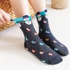 Cute Holiday Pattern Socks (Women's Sizes, Adult Medium) from the Sock Panda - Great for Christmas Time - 2 of 3