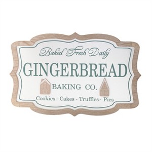 Framed Gingerbread Bakig Sign 15"L - 1 of 1