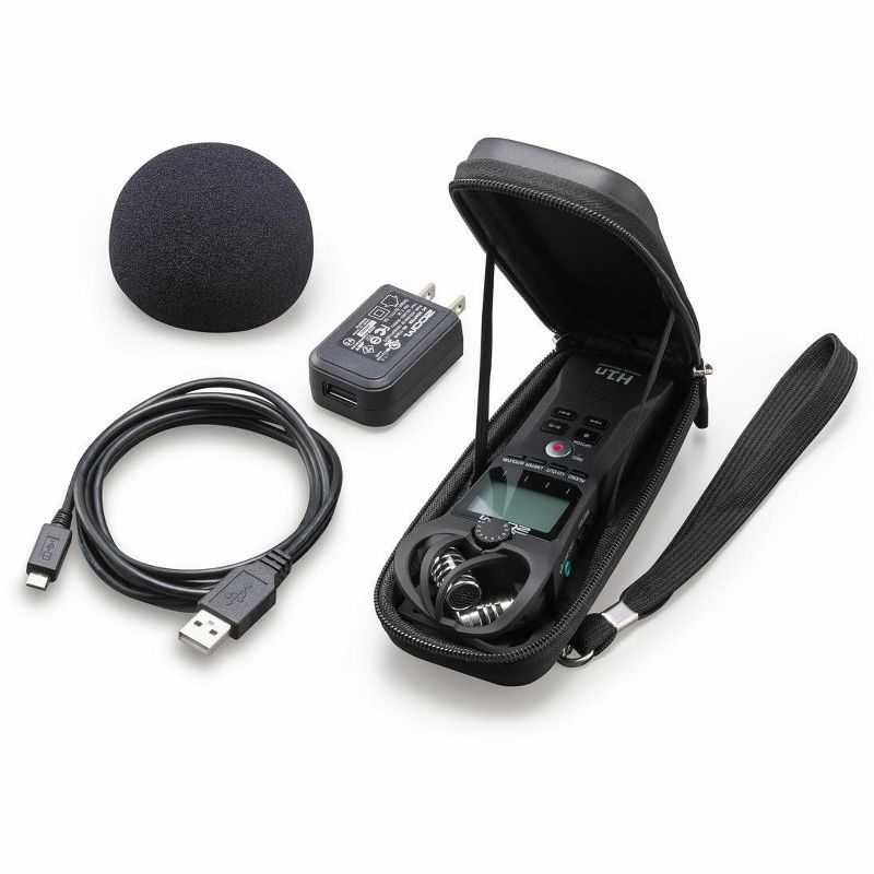 Zoom SPH-1N Accessory Pack for H1n Handy Recorder with Case, Power Adapter, USB Cable, and Windscreen, 3 of 4