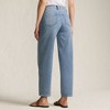 Lands' End Women's Recover High Rise Barrel Leg Ankle Jeans - 2 of 4
