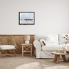 Stupell Industries Horse Herd Grazing Beach Shore Black Framed Floater Canvas Wall Art - 2 of 4
