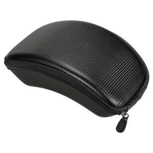 Unique Bargains EVA Shockproof Hard Snowboard Skiing Goggle Cases Black 8.66" x 5.51" - 1 of 4