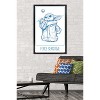 Trends International Star Wars: The Mandalorian: Grogu Moments - Force Sensitive Framed Wall Poster Prints - 2 of 4
