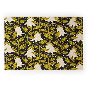 Alisa Galitsyna Hand Drawn Florals Welcome Mat - society6 - 1 of 3