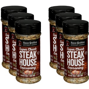 Sauce Godness Spice Steakhouse Chunk Shaker - Pack of 6 - 6.15  OZ - 1 of 2