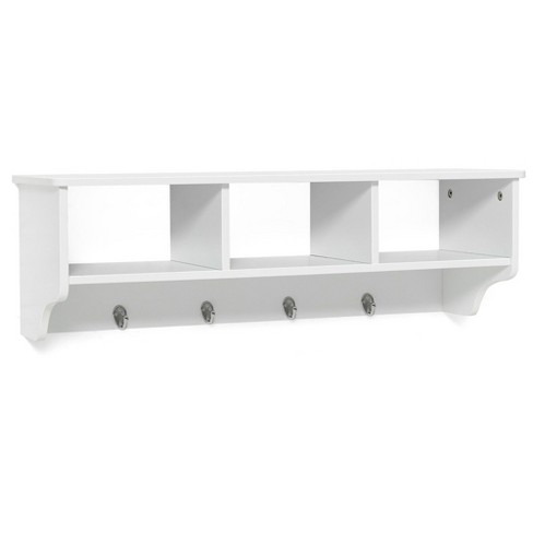 Target wall outlet mounted coat rack