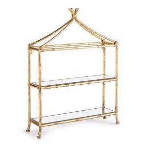 Plum & Post Daphne 2-Tier Curio Shelf - 1 of 2