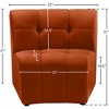 Meridian Furniture,Limitless Velvet Modular Chair - 4 of 4