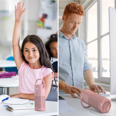 Blush Portable HEPA Air Purifier with Odor Absorbing Filter