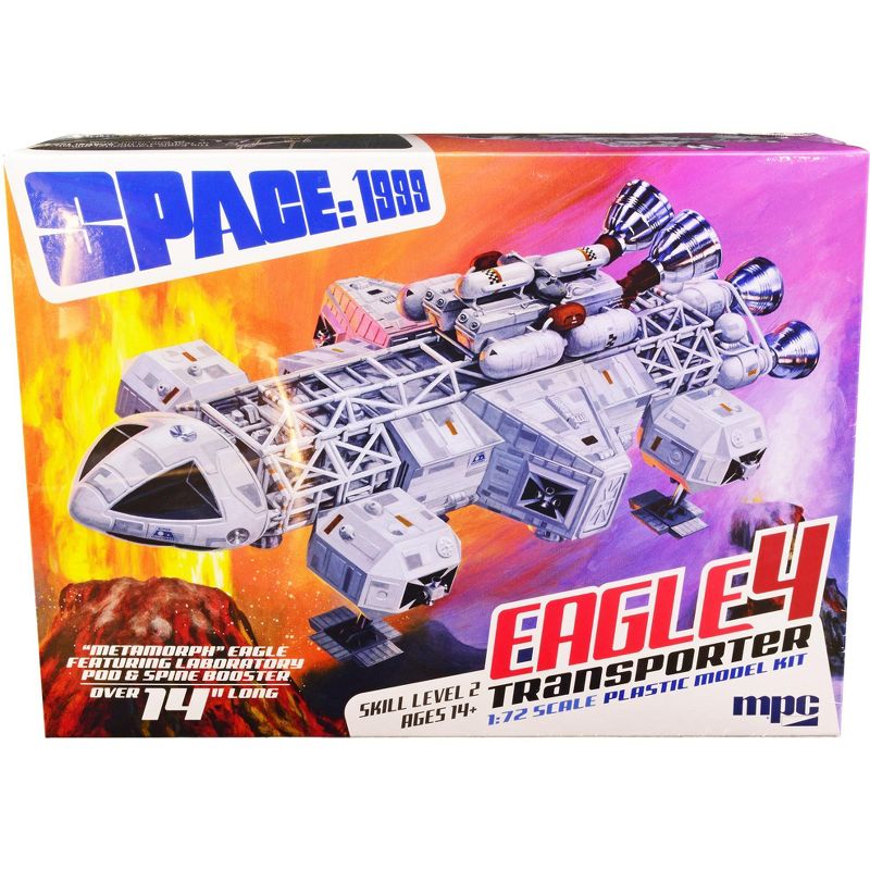 Skill 2 Eagle 4 Transporter "Space: 1999" (1975-1977) TV Show Model Kit  1/72 Scale Model by MPC, 1 of 5