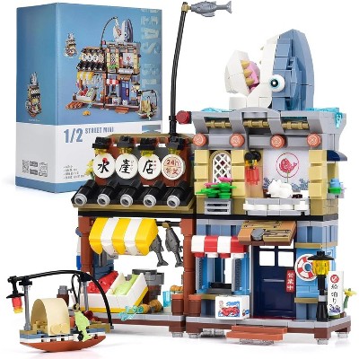 Boersma Japanese Architecture Building Set – 790 PCS Mini Bricks Construction Kit for Kids Ages 6+, Creative MOC Toy for Boys and Girls