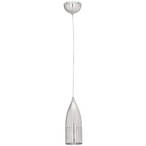 Access Lighting TOMAHAWK 1 - Light Pendant in  Brushed Steel - 1 of 2