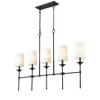 Z-Lite Emily 5 - Light Chandelier in  Matte Black - 2 of 4