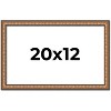 PosterPalooza | Slim Profile Gold Picture Frame - UV Acrylic, Backing Board, Hanging Hardware Included - 2 of 4