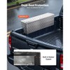 VEVOR Truck Bed Tool Box, Heavy Duty Aluminum Tool Box with Tread Patterns, Storage Toolbox Chest Organizer with Lock and Key,48 x 13.4 x 13 in,Silver - 4 of 4