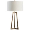 Wynlett Metal Table Lamp Antique Brass - Signature Design by Ashley: Elegant Accent Lighting, 3-Way Switch, UL Listed - 2 of 3