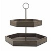 Mikasa Gourmet Basics Hexagon 2-Tier Serving Tray - 2 of 4