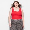 Women's Slim Fit Scoop-Neck Tank Top - Wild Fable™ - 2 of 3