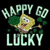 Junior's SpongeBob SquarePants Happy Go Lucky Shamrocks T-Shirt - 2 of 2