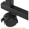 COZONY Mobile Art Drying Rack, Removable Metal Shelves Lockable Wheels for Classroom Studio Craft Room - 3 of 4