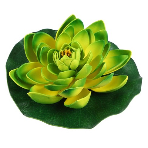 Unique Bargains Artificial Lotus Flower for Garden Ponds Pool Decor 1pcs - image 1 of 4