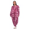 Plus Size 2 Piece Lounge Set - White Mark - 2 of 4