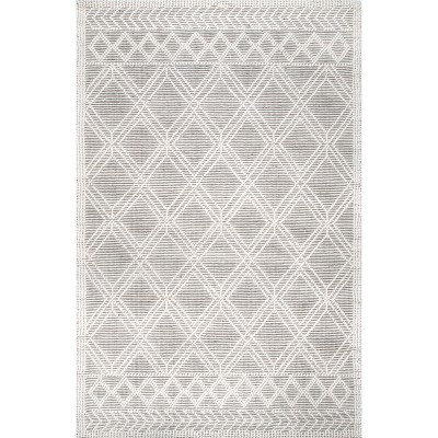 Nuloom Contemporary Trellis Natti Area Rug 8x10, Beige : Target