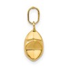 Black Bow Jewelry 14k Yellow Gold 8mm Puffed Star Charm - 2 of 4
