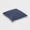 Woven Washed Windowpane Throw Pillow - Threshold™ - image 3 of 4