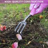 attop 8 Piece Gardening Tools with Bag, Heavy Duty Stainless Steel Garden Tools Set - 4 of 4