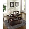 Contemporary Cherry End Table - Sturdy Manufactured Wood, Tray Top, Distressed Finish - Perfect Addition for Any Home - 4 of 4