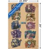 Trends International One Piece: Fishman Island - Brick Wall Grid Unframed Wall Poster Print White Mounts Bundle 22.375" x 34" - 3 of 4