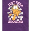 Men's - Garfield - Garfield Flowers Keep Growing Short Sleeve Graphic T-Shirt - 2 of 4